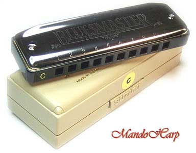 MandoHarp - Suzuki MR-250 Bluesmaster Diatonic Harmonica