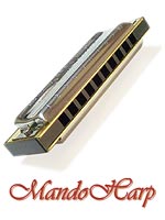 MandoHarp - Hohner Harmonica - 590/20 Big River Harp MS