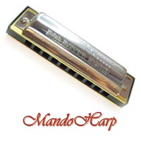 MandoHarp - Hohner Harmonica - 590/20 Big River Harp MS