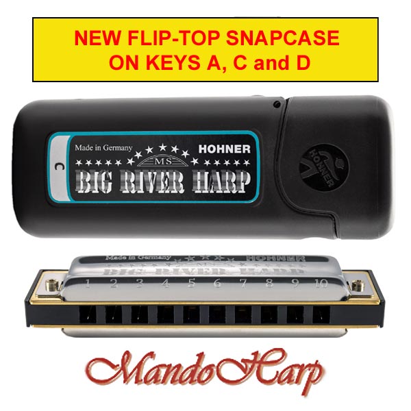 MandoHarp - Hohner Harmonica - 590/20 Big River Harp MS