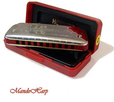 MandoHarp - Hohner 542/20 Golden Melody Diatonic Harmonica - 542/20 Golden Melody