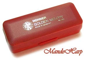 MandoHarp - Hohner 542/20 Golden Melody Diatonic Harmonica - 542/20 Golden Melody
