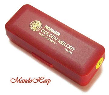 MandoHarp - Hohner 542/20 Golden Melody Diatonic Harmonica - 542/20 Golden Melody