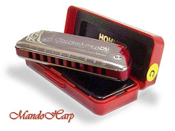 MandoHarp - Hohner 542/20 Golden Melody Diatonic Harmonica - 542/20 Golden Melody