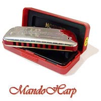 MandoHarp - Hohner 542/20 Golden Melody Diatonic Harmonica - 542/20 Golden Melody