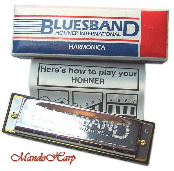 MandoHarp - Hohner Diatonic Harmonica - HH1501 Bluesband