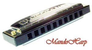 MandoHarp - Hohner Diatonic Harmonica - HH1501 Bluesband