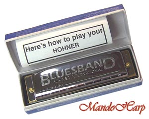 MandoHarp - Hohner Diatonic Harmonica - HH1501 Bluesband