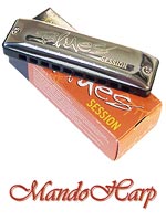 MandoHarp - Seydel Diatonic Harmonica - 10201 Blues Session