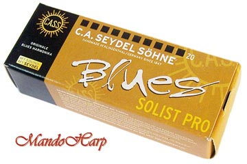 MandoHarp - Seydel Diatonic Harmonica - 11301 Blues Solist Pro