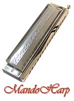 MandoHarp - Hohner Chromatic Harmonica - 280/64 Chromonica 16-Hole
