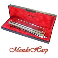 MandoHarp - Hohner 7574/64 Larry Adler Professional - 16 hole