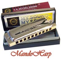 MandoHarp - Seydel Diatonic Harmonica - 16201 1847 Classic