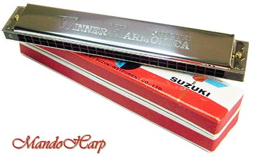 MandoHarp - Suzuki W-24 'Winner' Tremolo Harmonica