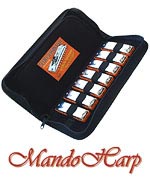 MandoHarp - Seydel Harmonicas - 10317 Blues Session Steel 7 Harmonica Set