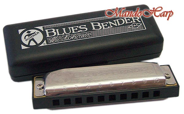 MandoHarp - Hohner Harmonica - 585/20 Blues Bender PAC