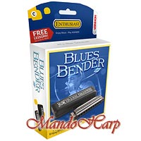 MandoHarp - Hohner Harmonica - 586/20 Blues Bender PAC