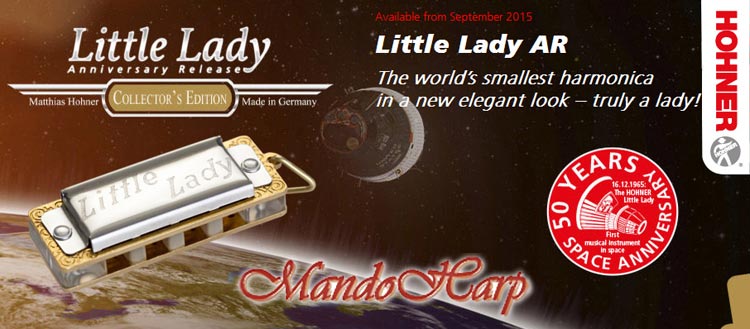 MandoHarp - Hohner Harmonica - M91560 Little Lady Anniversary Release