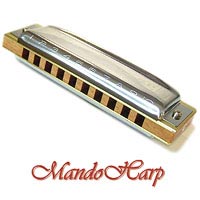 MandoHarp - Hohner Diatonic Harmonica - 532/20 Blues Harp MS