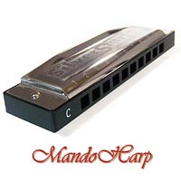MandoHarp - Hohner Diatonic Harmonica - 50401 Silver Star