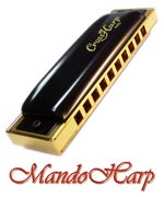 MandoHarp - Hohner Diatonic Harmonica - 565/20 Cross Harp MS