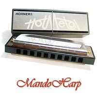 MandoHarp - Hohner Harmonica - 572 Hot Metal