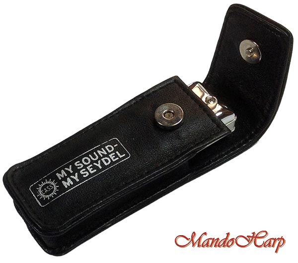 MandoHarp - Seydel Harmonica Bag - 904105 Leather Beltbag for Diatonic/Blues models