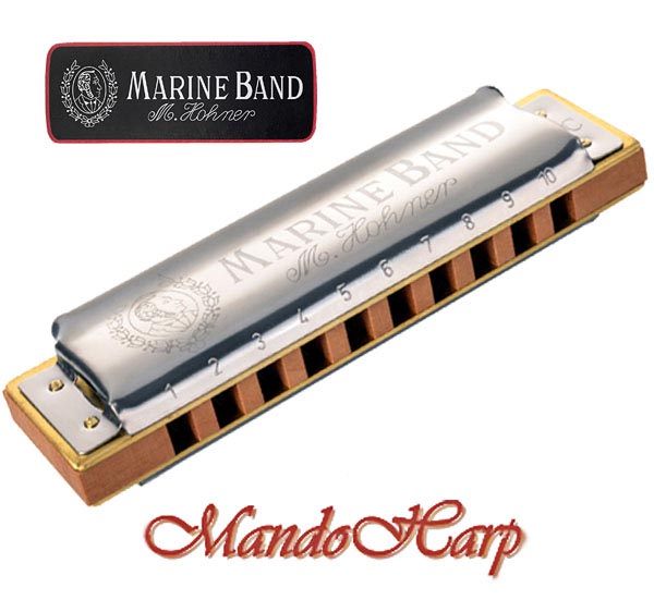 MandoHarp - Hohner Harmonica - 1896/20 Marine Band Classic