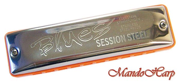 MandoHarp - Seydel Harmonica - 10301 Blues Session Steel