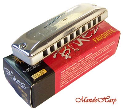 MandoHarp - Seydel Diatonic Harmonica - 15201 Blues Favorite