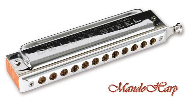 MandoHarp - Seydel Harmonica - 54480 Chromatic DE LUXE STEEL
