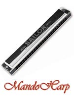 MandoHarp - Seydel Tremolo Harmonica - 26480 Sailor Steel