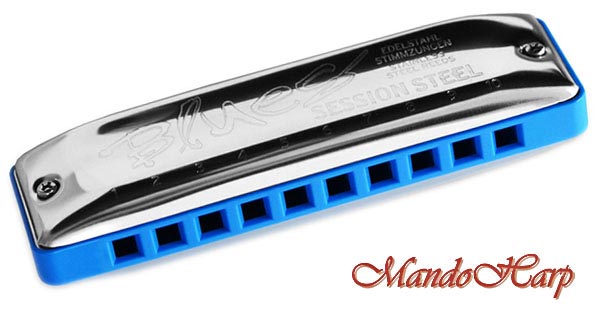 MandoHarp - Seydel Harmonica - 10315 Session Steel Major Cross