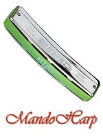 MandoHarp - Seydel Octave Harmonica - 31400 Club Steel