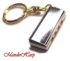 MandoHarp - Miniature Harmonica with Neck Chain