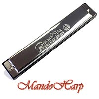 MandoHarp - Hohner Tremolo Harmonica - M254001 Ocean Star 48