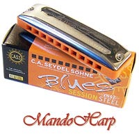 MandoHarp - Seydel Harmonica - 10301PD Session Steel PowerDraw