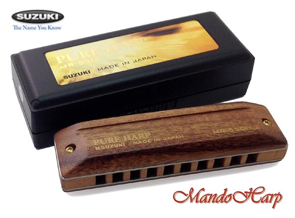 MandoHarp - Suzuki MR550H Hawaiian Koa Pure Harp