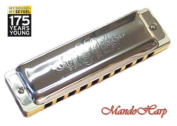 MandoHarp - Seydel Harmonicas - 16216 1847 Classic 5 Harmonica Set