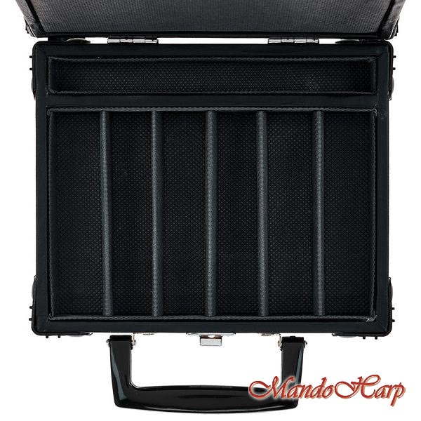 MandoHarp - Suzuki 10HC-6 Hard Case for six diatonic harmonicas