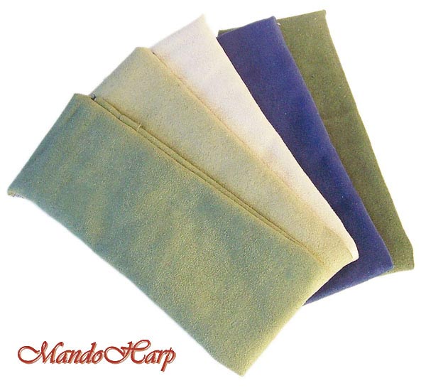 MandoHarp - Soft Mock Suede Harmonica Pouch