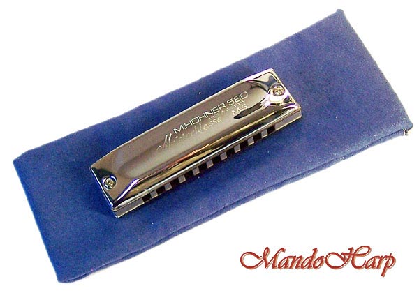 MandoHarp - Soft Mock Suede Harmonica Pouch