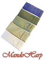 MandoHarp - Soft Mock Suede Harmonica Pouch