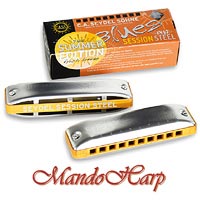 MandoHarp - Seydel Harmonica - 10301_S Session Steel Summer Edition