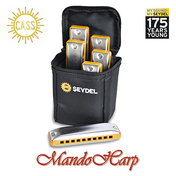 MandoHarp - Seydel Harmonicas - 10316_S Session Steel Summer Edition Set