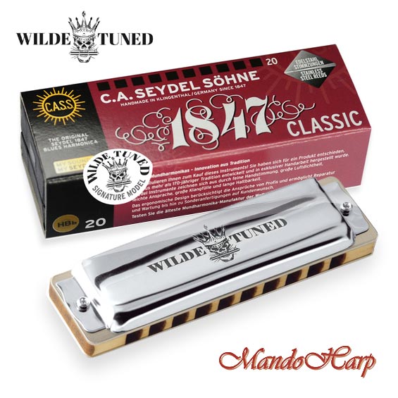 MandoHarp - Seydel Harmonica - 16221 1847 Classic Wilde Minor