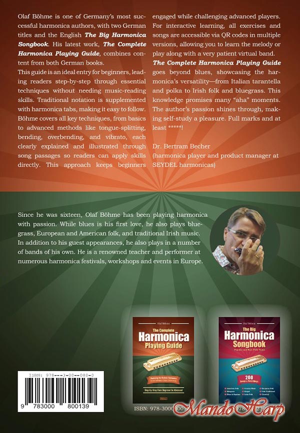 MandoHarp - Seydel 41007 The Complete Harmonica Playing Guide