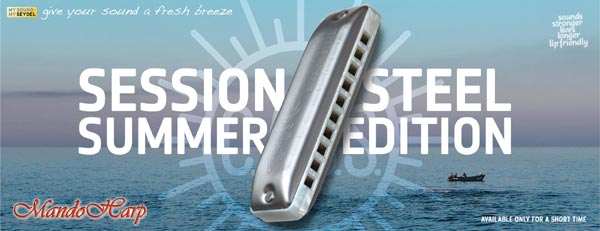 MandoHarp - Seydel Harmonica - 10301_S Session Steel Summer Edition