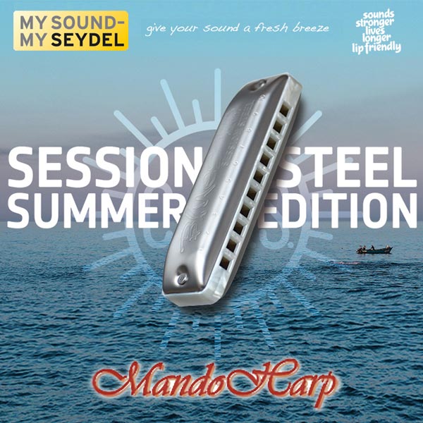 MandoHarp - Seydel Harmonica - 10301_S Session Steel Summer Edition