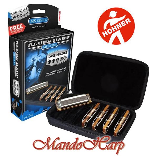 Hohner M5335XP Blues Harp 5-Pack